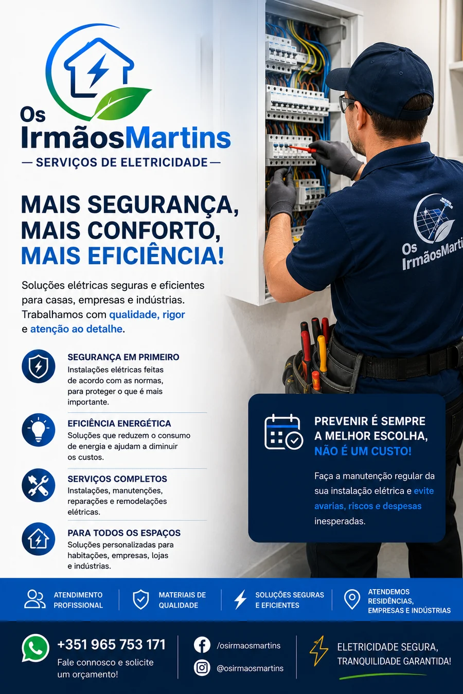 Serviços de eletricidade